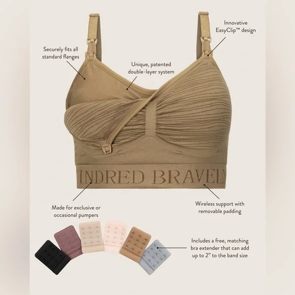 Kindred Bravely‎ Wash Wear Spare Pumping Bra